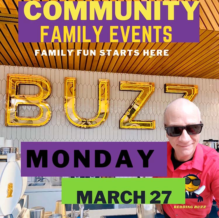 Community & Family Events – Monday March 27